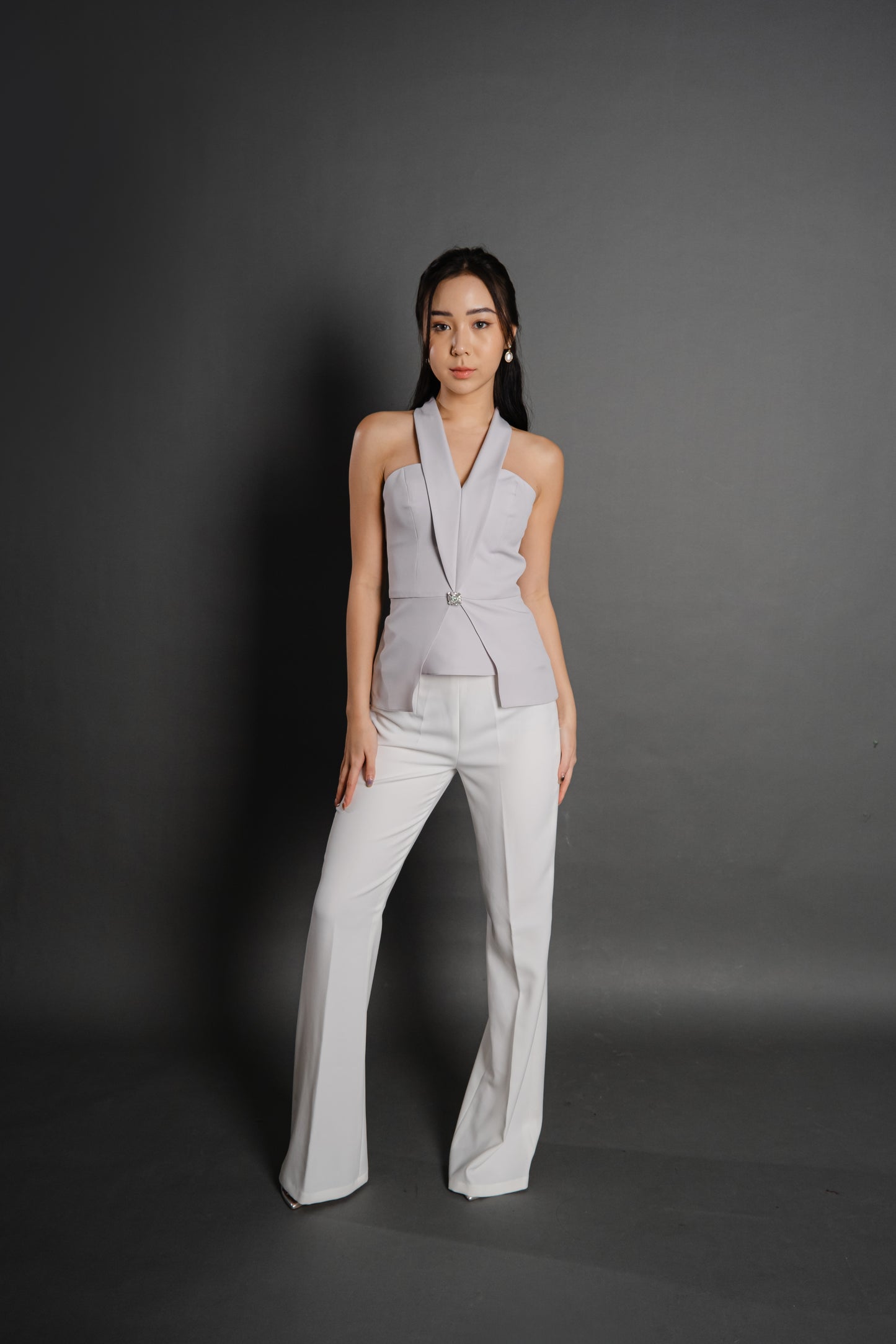 Skylar Top | Gray