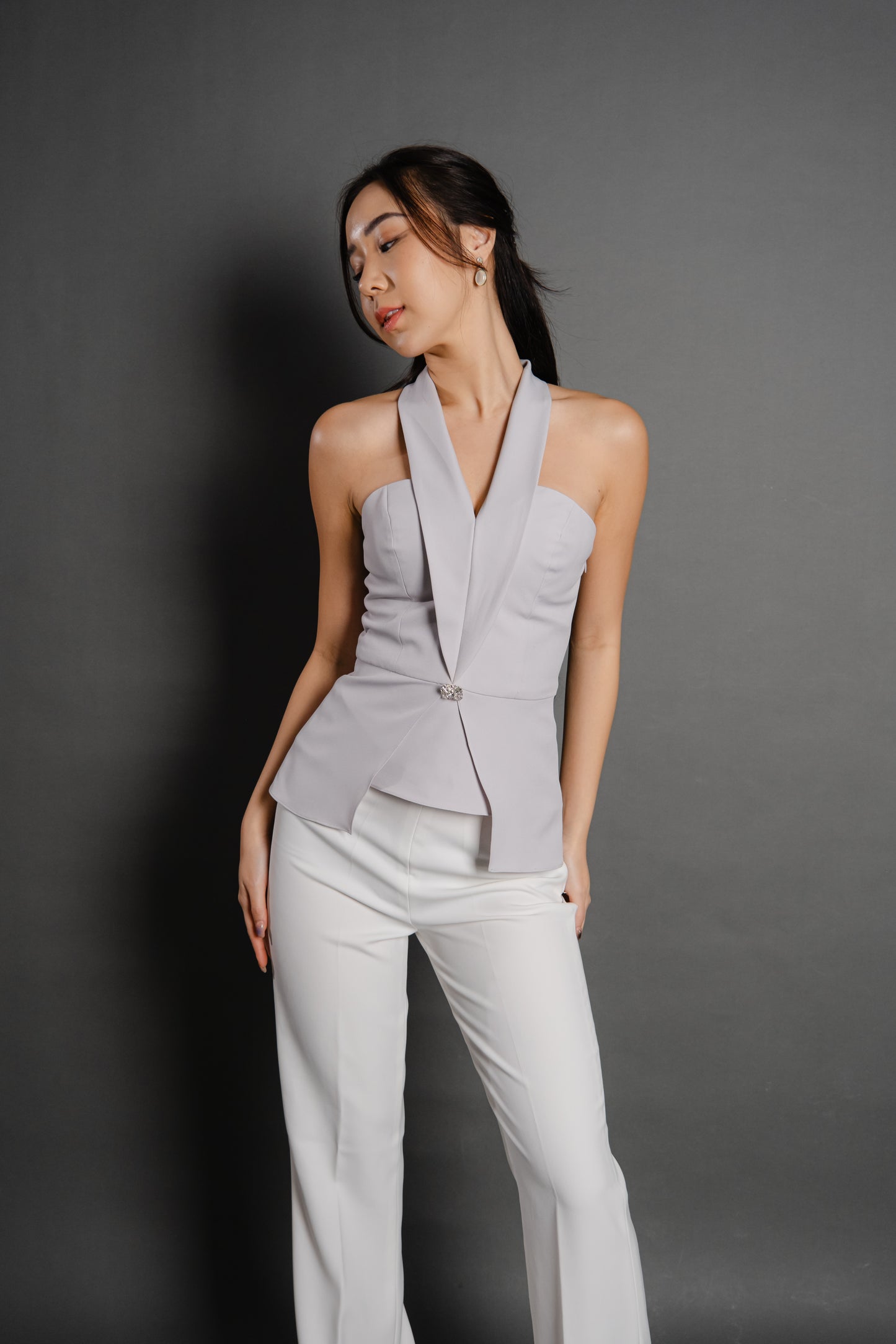 Skylar Top | Gray