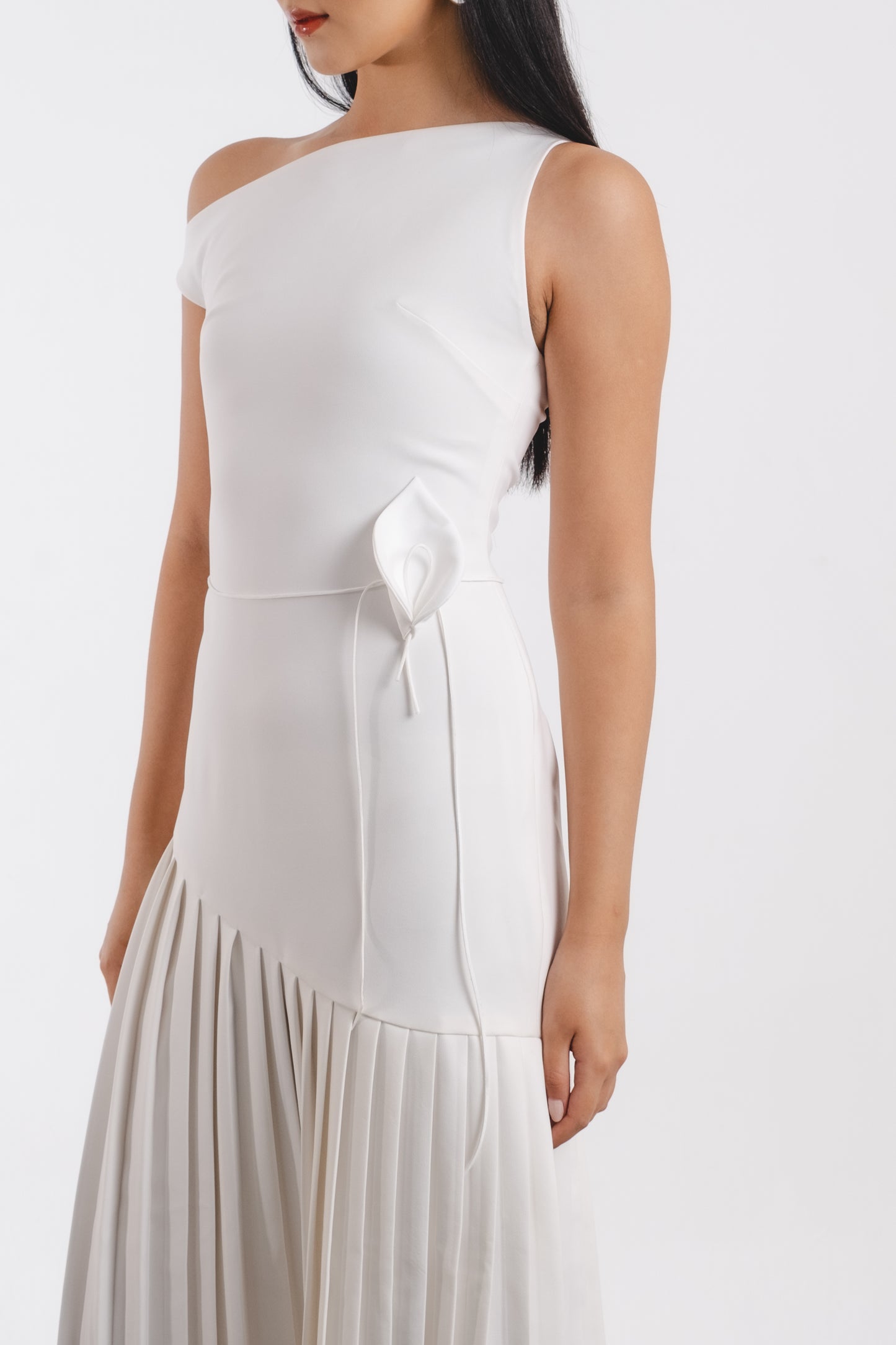 Leah Dress | White