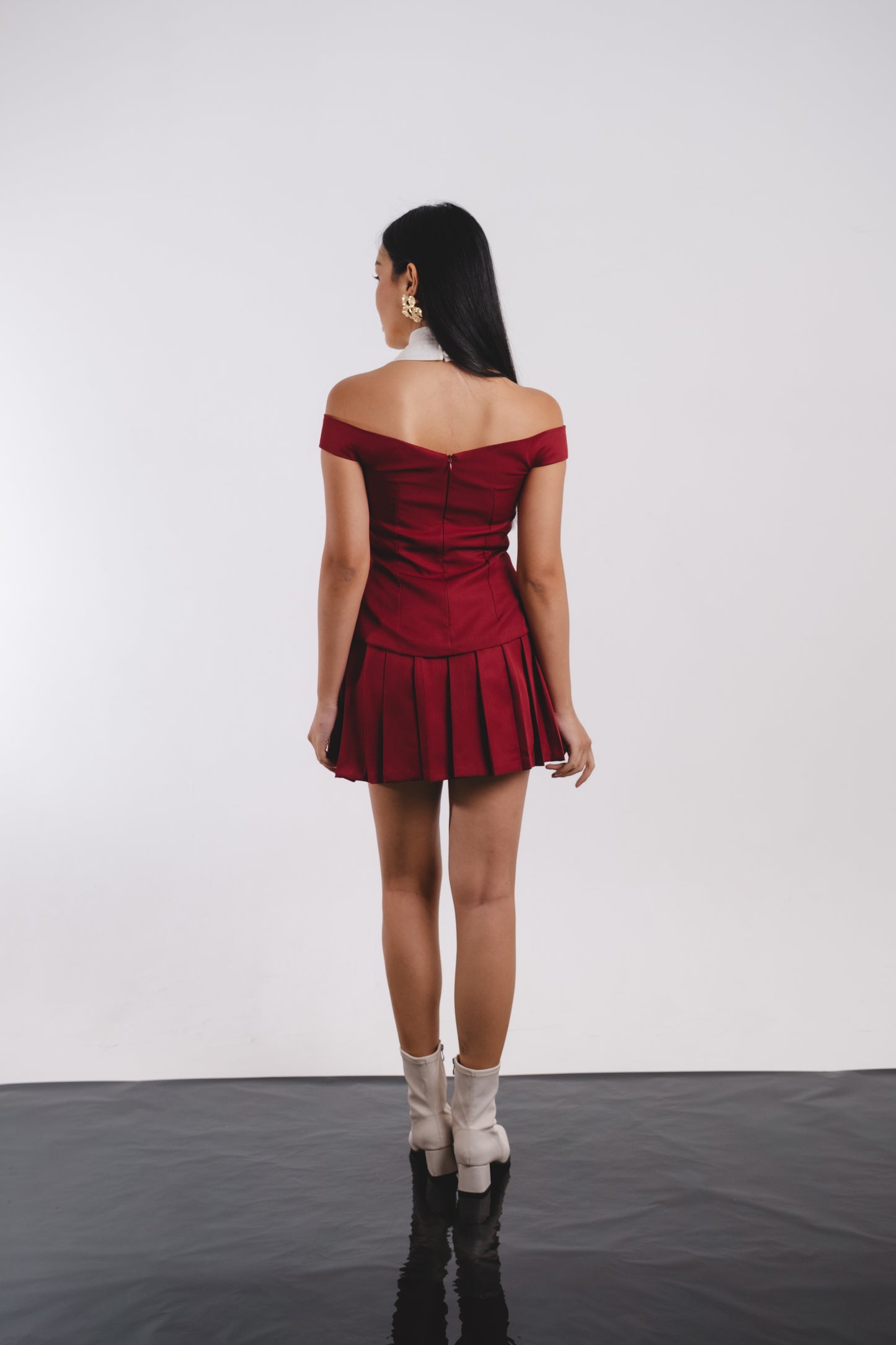 Sadie Top | Maroon