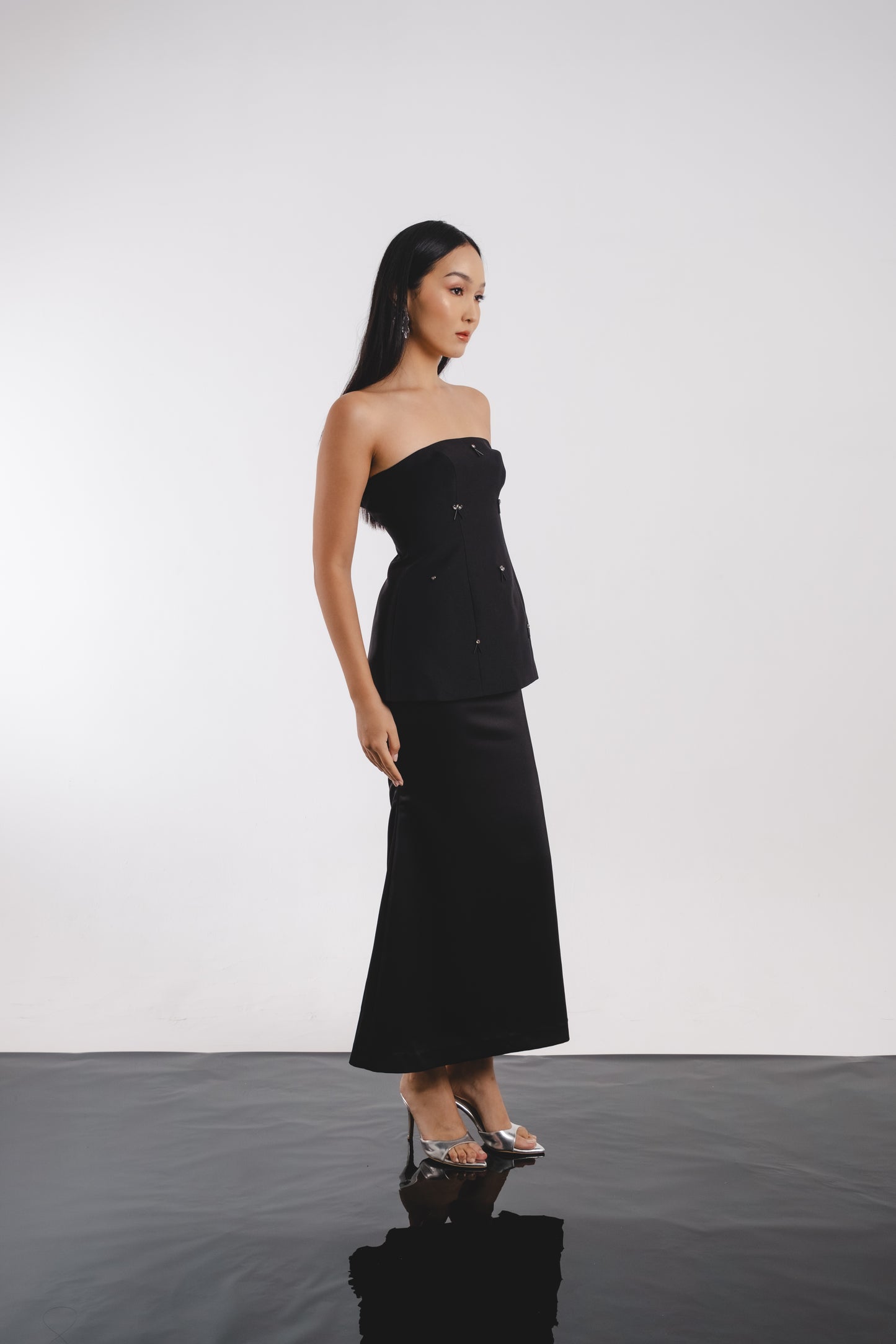 Vivienne Top/Bottom/Set | Black