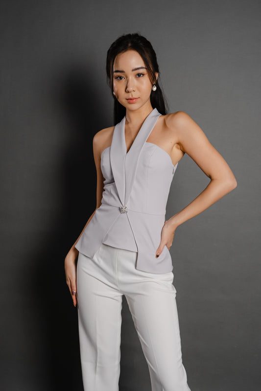 Skylar Top | Gray