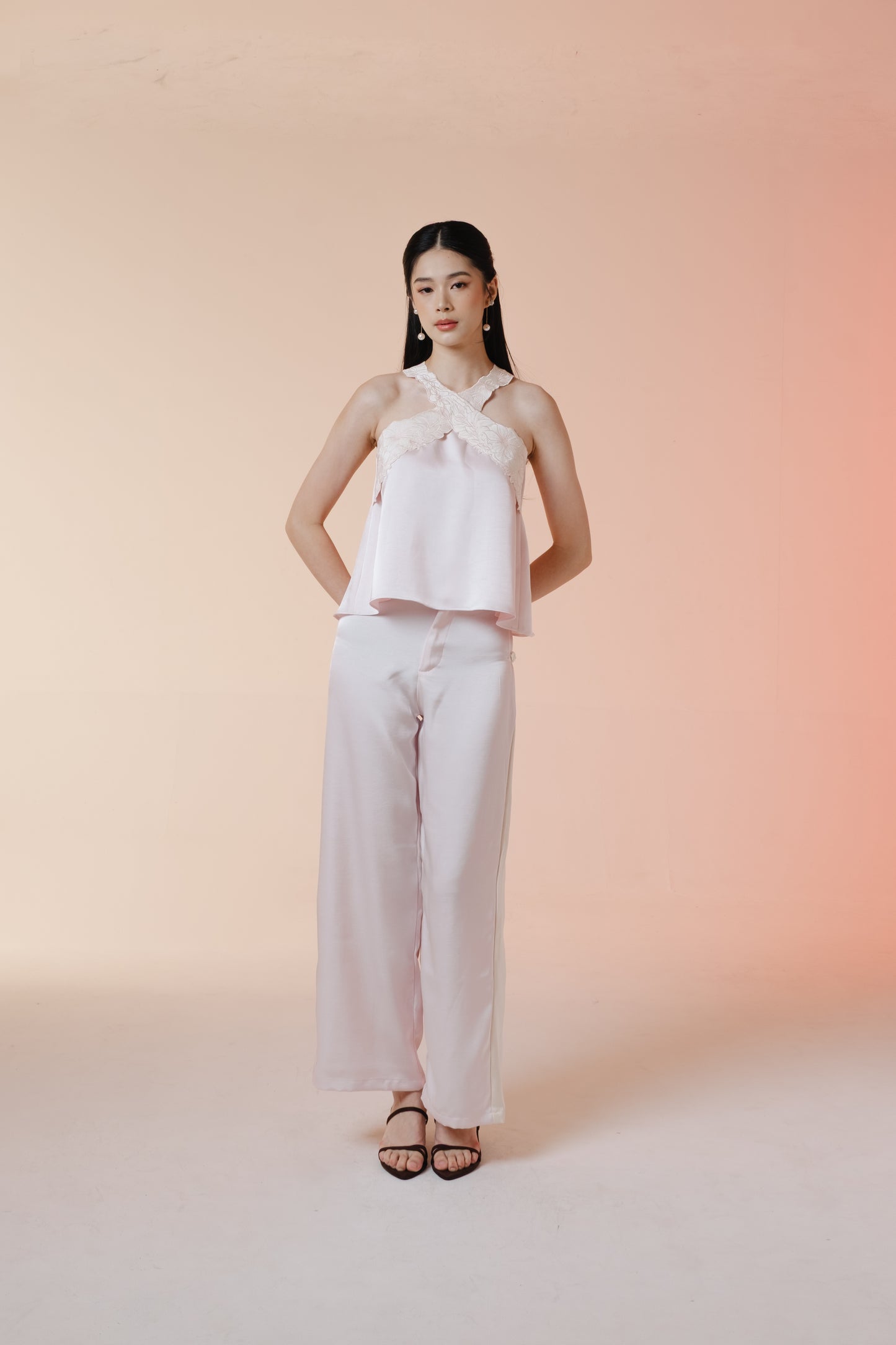 Mabel Top/Pants/Set | Blush